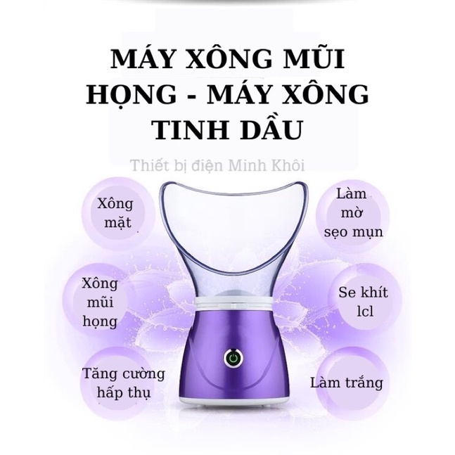 Máy Xông Mặt Mũi Họng - Máy Xông Tinh Dầu Sokany Cao Cấp ( Bảo hành 12 tháng)