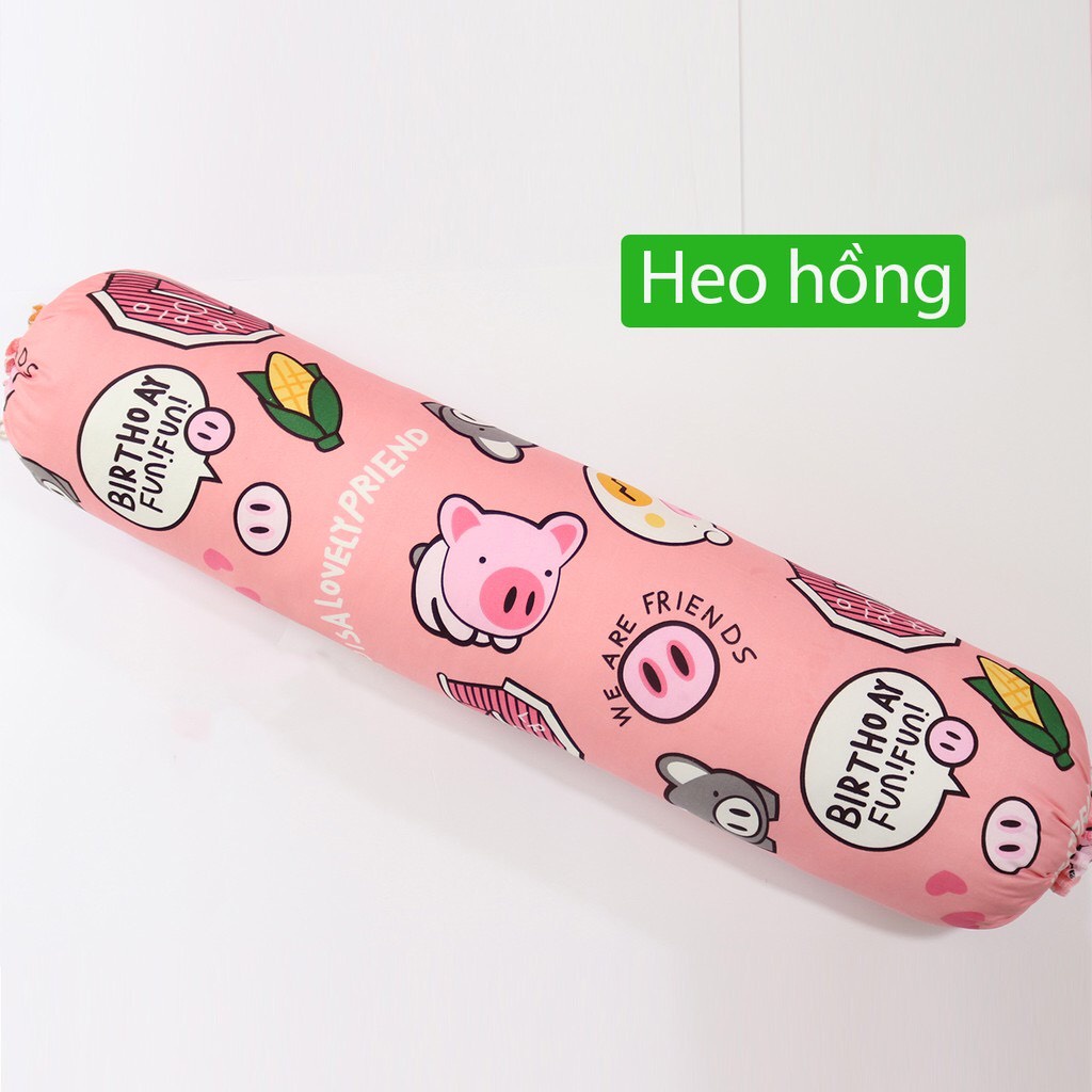 Vỏ gối ôm poly cotton nhiều mẫu đẹp