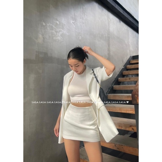 SET VEST TRẮNG 3 MÓN