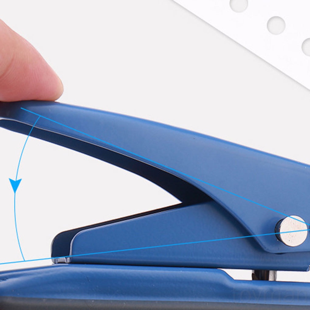 Dụng Cụ Bấm Lỗ Giấy 1-20 Tờ Chống Trượt Tiện Dụng