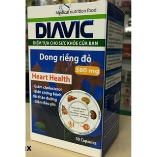 CHỐNG BIẾN CHỨNG TIỂU ĐƯỜNG DIAVIC lọ 30 viên