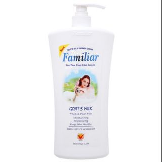 Sữa tắm tinh chất sữa dê Familiar 1.2l