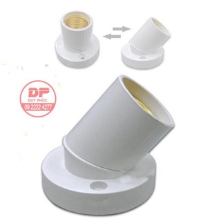 CHUÔI ĐÈN E27 GẮN TƯỜNG - ĐUÔI E27 KÍN NƯỚC CÓ DÂY