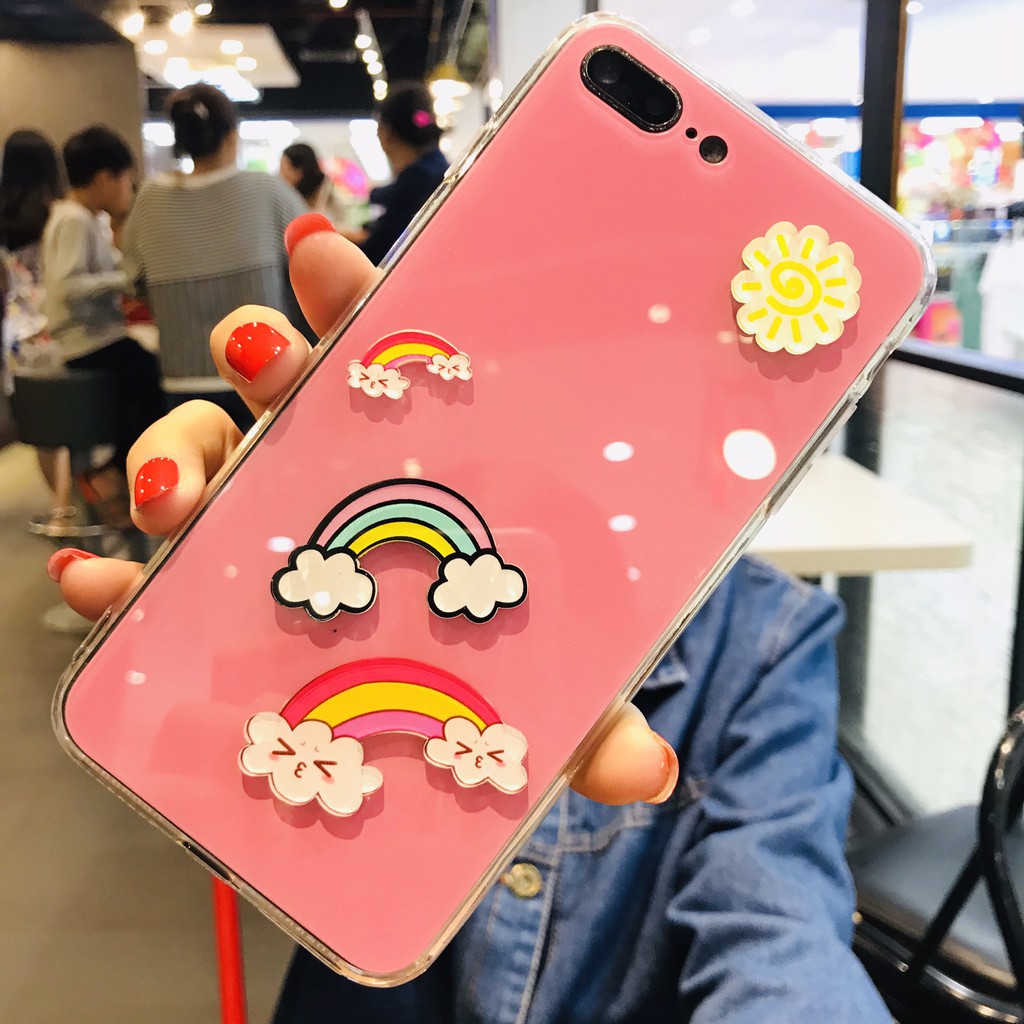 [ SAMSUNG ] Ốp Lưng Cầu Vòng Cartoon 3D - | BigBuy360 - bigbuy360.vn