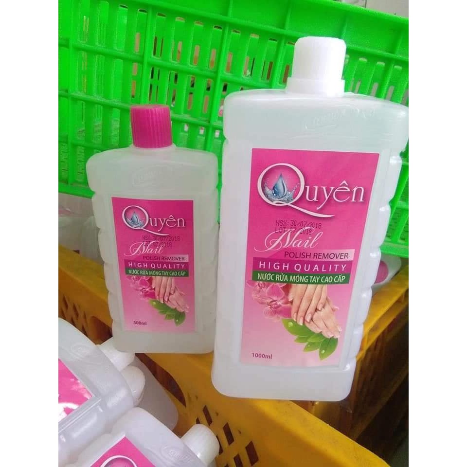 Nước rửa sơn móng tay Aceton trai 1000ml