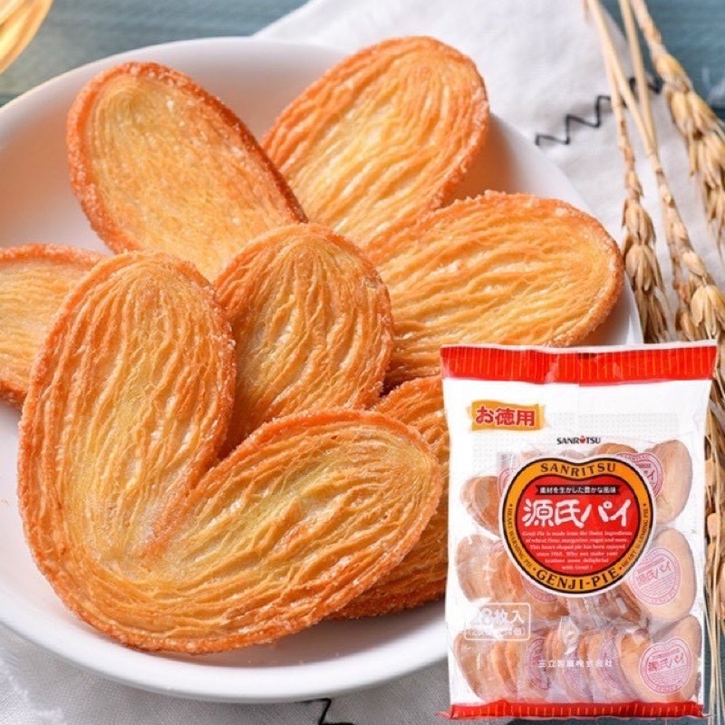 Bánh mì nướng cánh bướm Sanritsu 183g - Nhật Bản