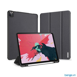 Bao da ipad pro 11" 2020 dux ducis domo with pencil holder