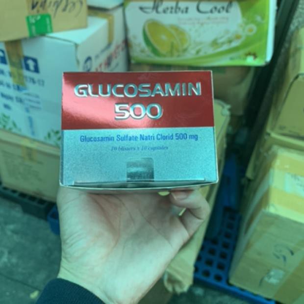 GLUCOSAMIN 500 - HỖ TRỢ TĂNG TIẾT DỊCH KHỚP