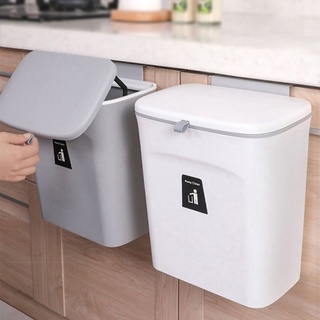 Thùng rác treo tủ bếp, treo nhà vệ sinh có nắp đậy thông minh