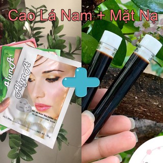 💕FREESHIP💕 Combo Cao lá nam 5ml handmade và mặt nạ alyna hàng cao cấp