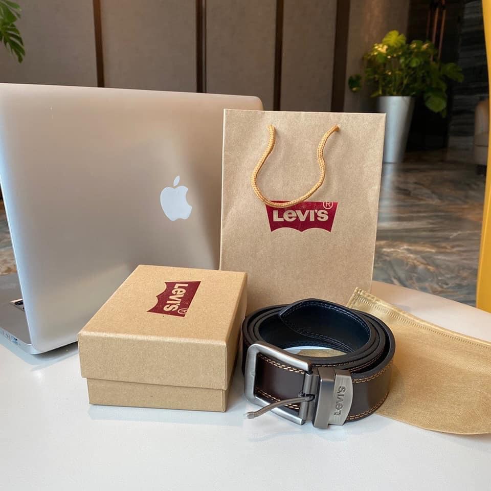 THẮT LƯNG NAM LEVIS FULL BOX SỊN SÒ