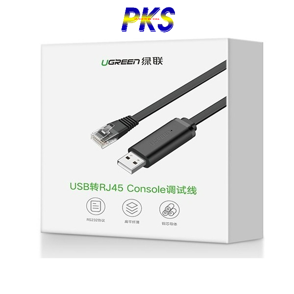 Cáp Console USB sang RJ45 Ugreen 50773 chính hãng