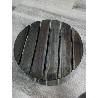 Đế  gỗ để chậu hoa có bánh xe