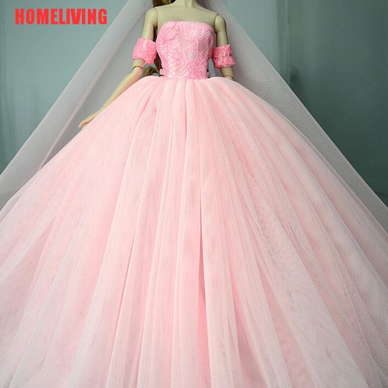 Đầm Cưới Cho Búp Bê 11 &quot;Tỉ Lệ 1 / 6