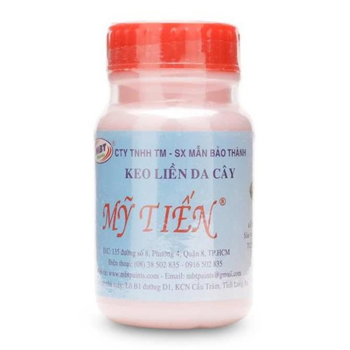 Keo liền sẹo Mỹ Tiến lọ 100g - Keo liền da cây, loại mới liền da nhanh hơn chuyên dùng cho hoa mai sứ thái