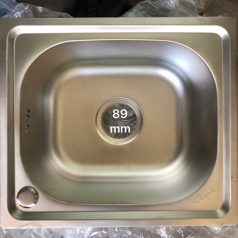 Bộ xả chậu rửa chén bát đôi, 2 hộc inox 304 phi 110mm