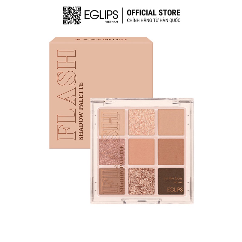 Bảng phấn mắt Eglips Flash Shadow Palette version 3 8.1g