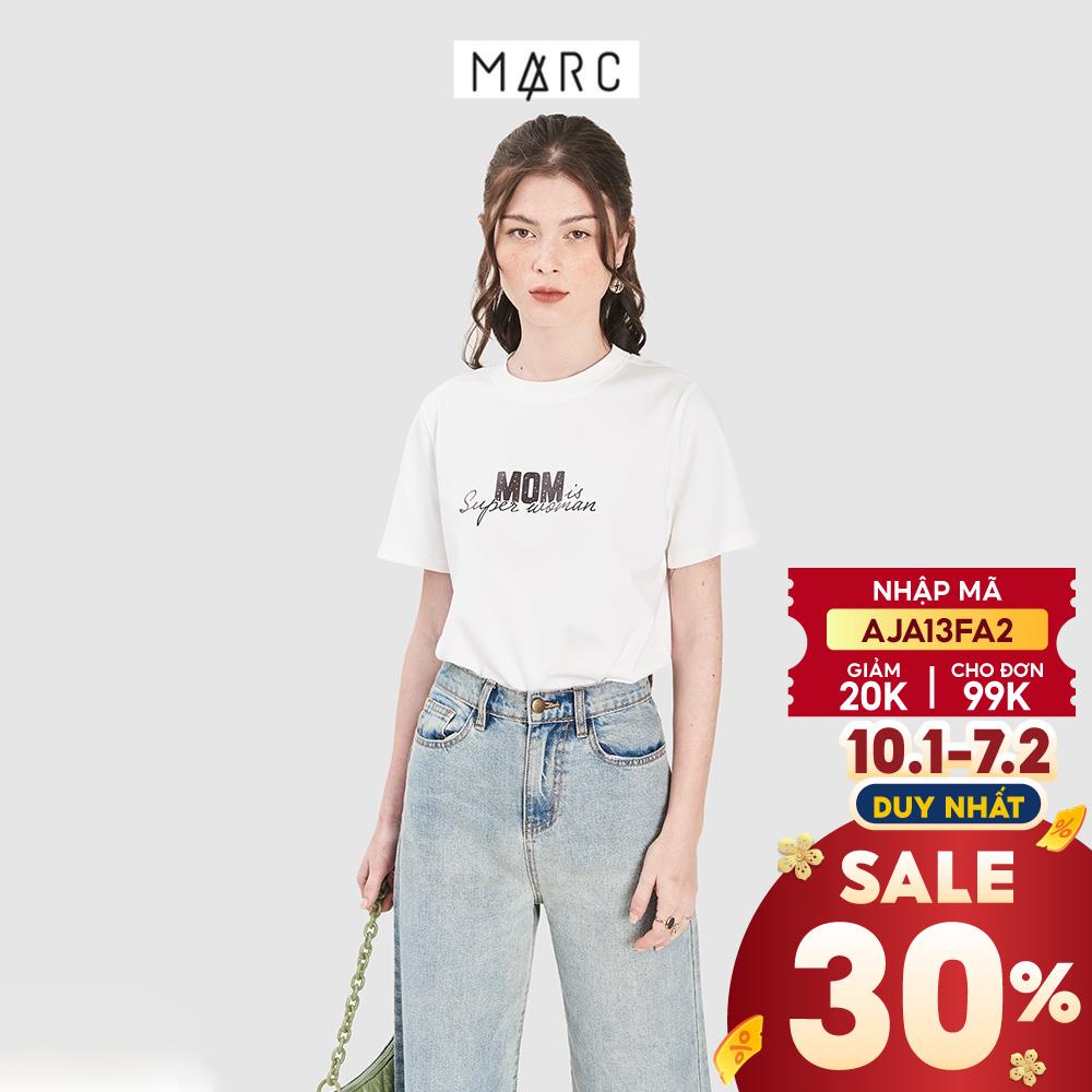 Áo thun nữ MARC FASHION graphic mom is superwoman