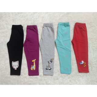 Quần Legging, quần thun ôm thêu (in) cho bé gái từ 8 đến 23 kg