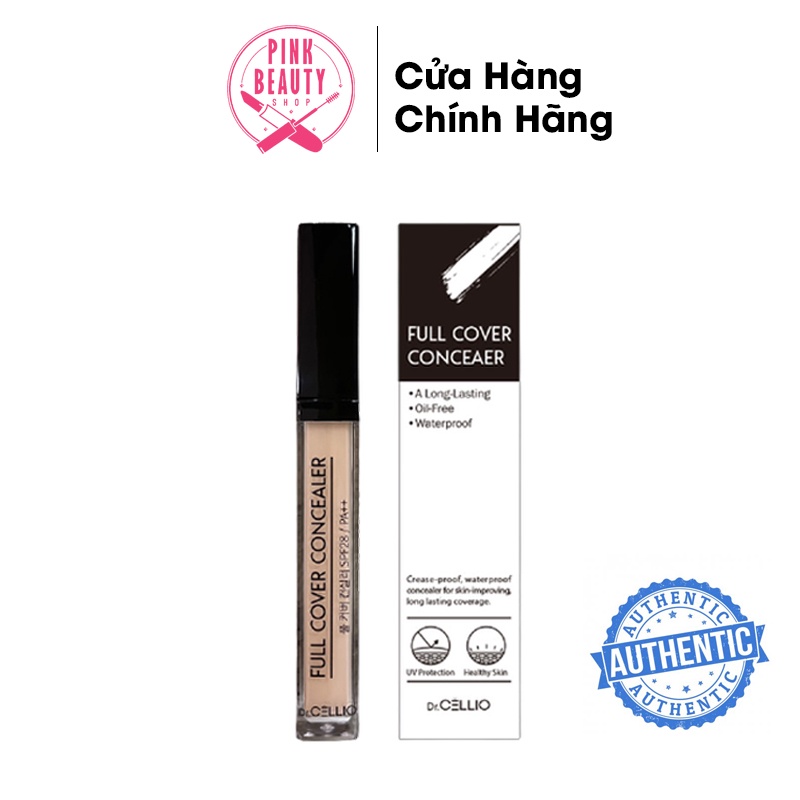 Che Khuyết Điểm Dr. Cellio Full Cover Concealer 5ml