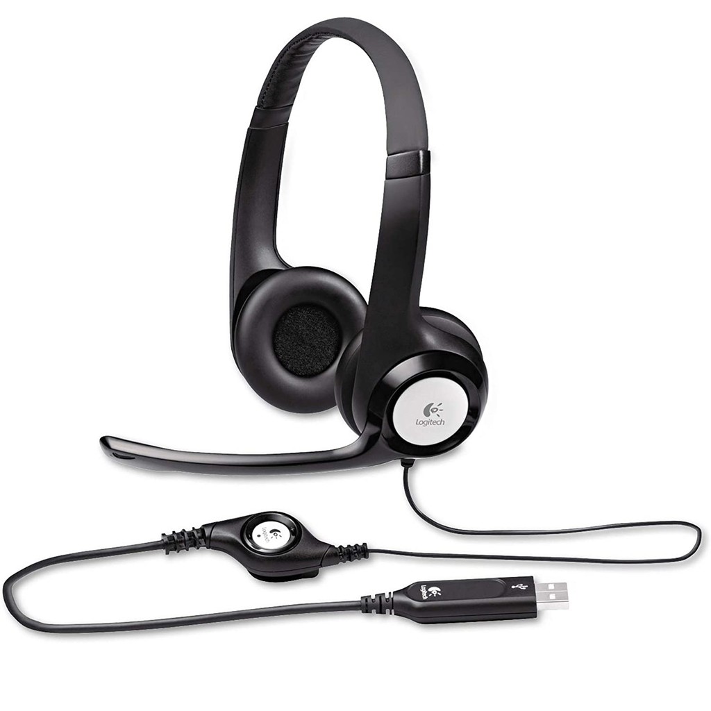 Tai Nghe Chụp Tai Logitech H390 - Hàng Chính Hãng