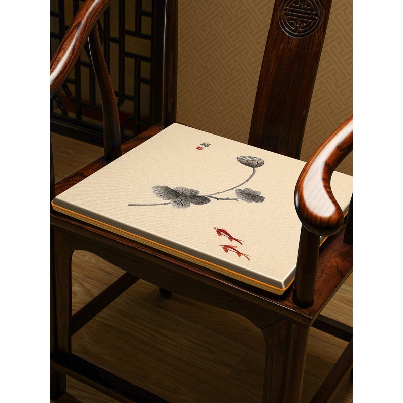 ❀⋮ Đệm Ghế Gỗ Gụ Kiểu Trung Quốc Mới Đệm Ghế Sofa Gỗ Đặc Cổ Điển Phong Cách Trung Quốc