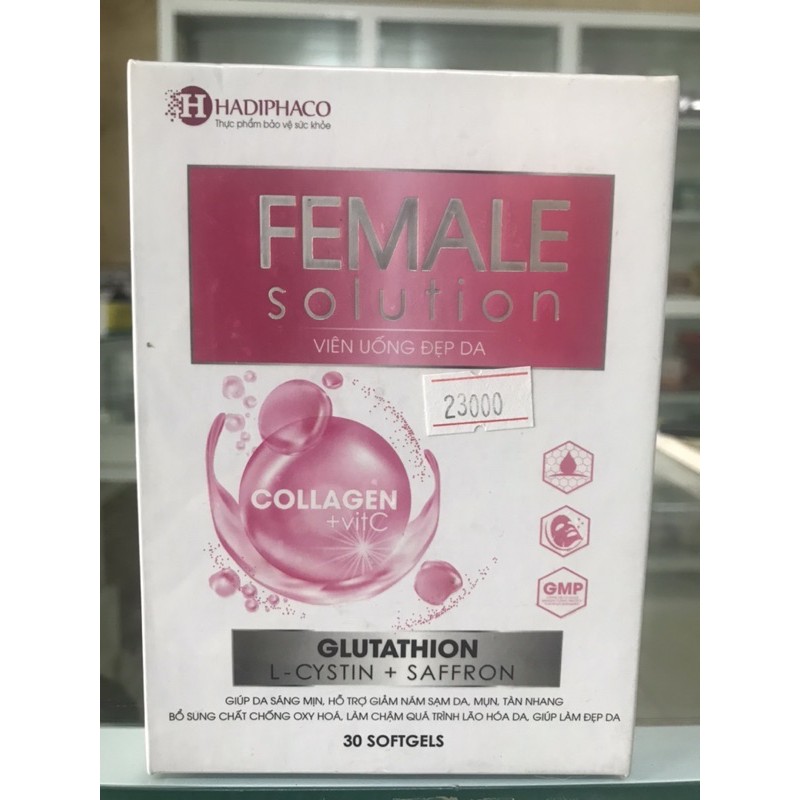 Viên uống đẹp da Female