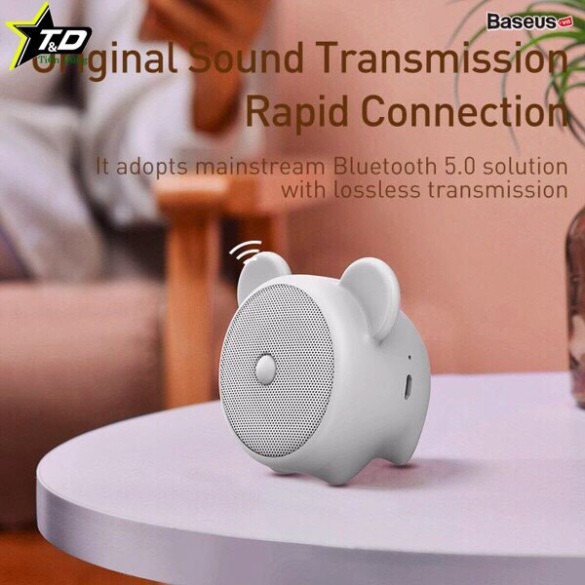 Loa bluetooth baseus E06 biểu tượng 12 con giáp - Loa di động nhỏ gọn tiện cho di chuyển ♥️♥️