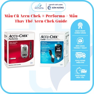 Máy đo đường huyết  AccuChek Guide Đo Đường Huyết Tại Nhà ( Mới )
