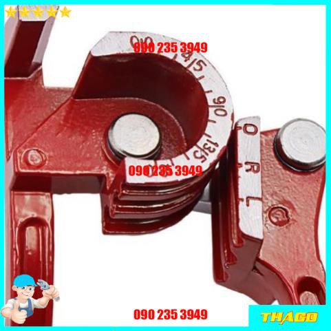 Vam uốn ống bằng tay - Dụng cụ uốn ống đồng điều hòa 3 in 1 QE091