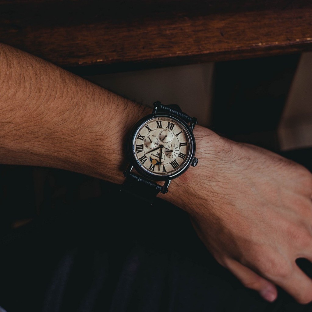 Đồng Hồ Nam CHính Hãng THOMAS EARNHAW ES-8031-05 Tặng Kèm Dây Da Cao Cấp