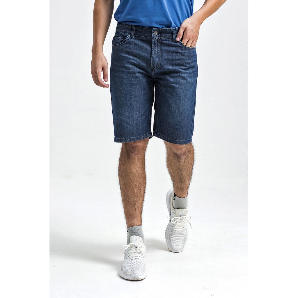 Quần shorts jean form vừa SP21SS18-JN