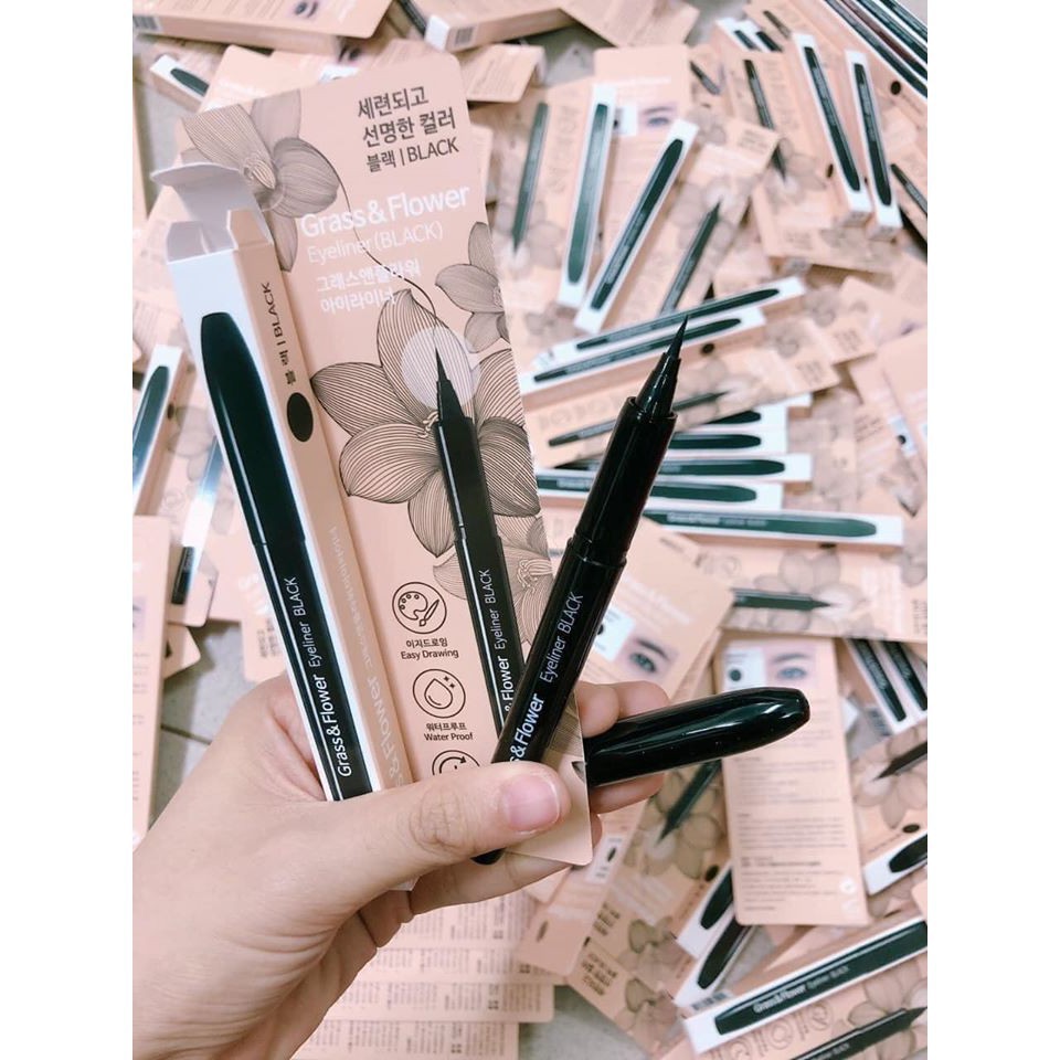 BÚT DẠ Kẻ Mắt Grass&Flower Black – Brown 1g | BigBuy360 - bigbuy360.vn