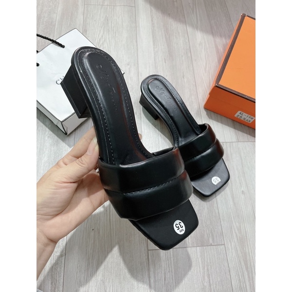 Cao gót bigsize bản quai xốp mềm,có size 35-44