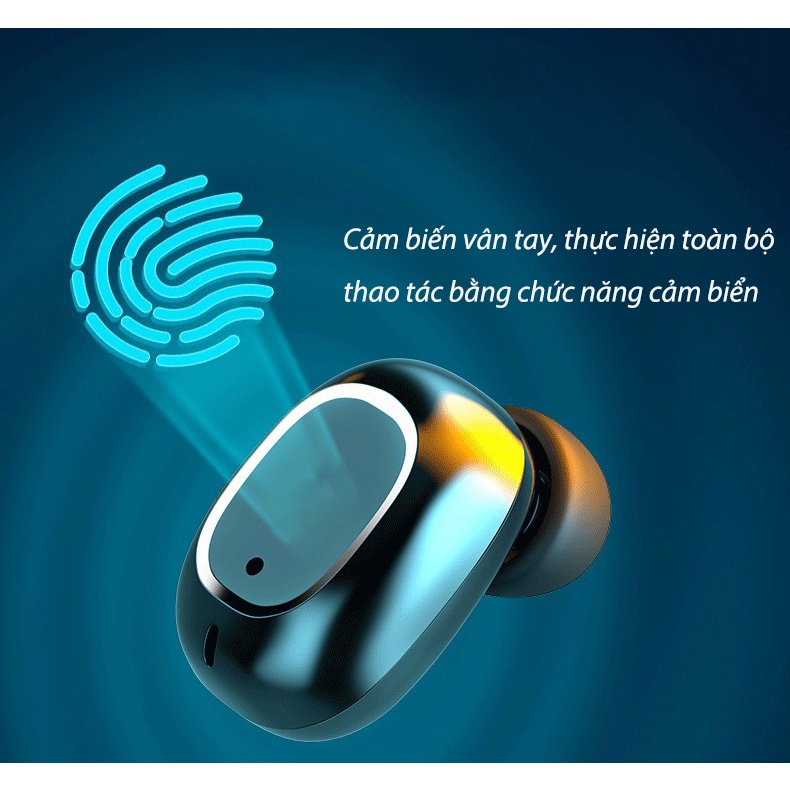 tai nghe  nhét tai Bluetooth không dây gaming Chống Ồn chơi game iphone ko dây cho IPhone Samsung xiaomi android #24