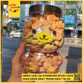 Bánh Gấu 3 Vị Nhân Bơ (Giảm tiếp khi mua từ 2 sp)