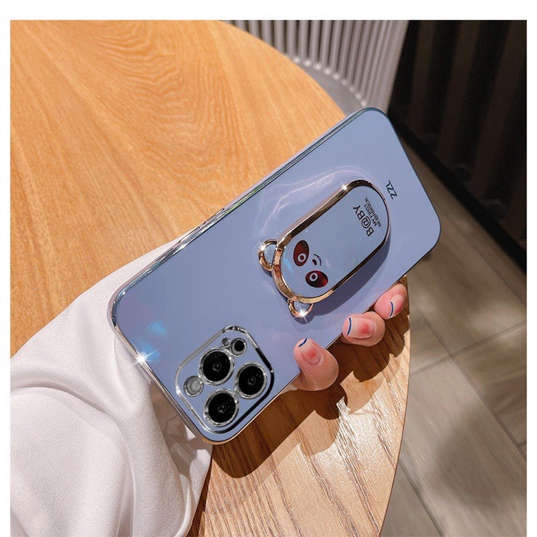 Ốp iPhone Hình Gấu Trúc 3D Chống Sốc Cho iPhone 11,12,13 và 11,12,13promax