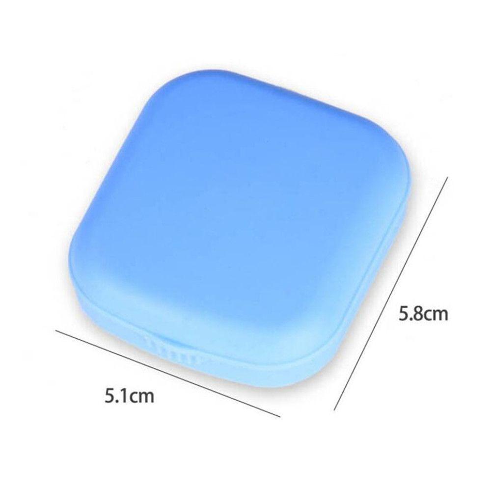 BSUNS Hộp Đựng Kính Áp Tròng Mini Hình Vuông Nhiều Màu Thời Trang