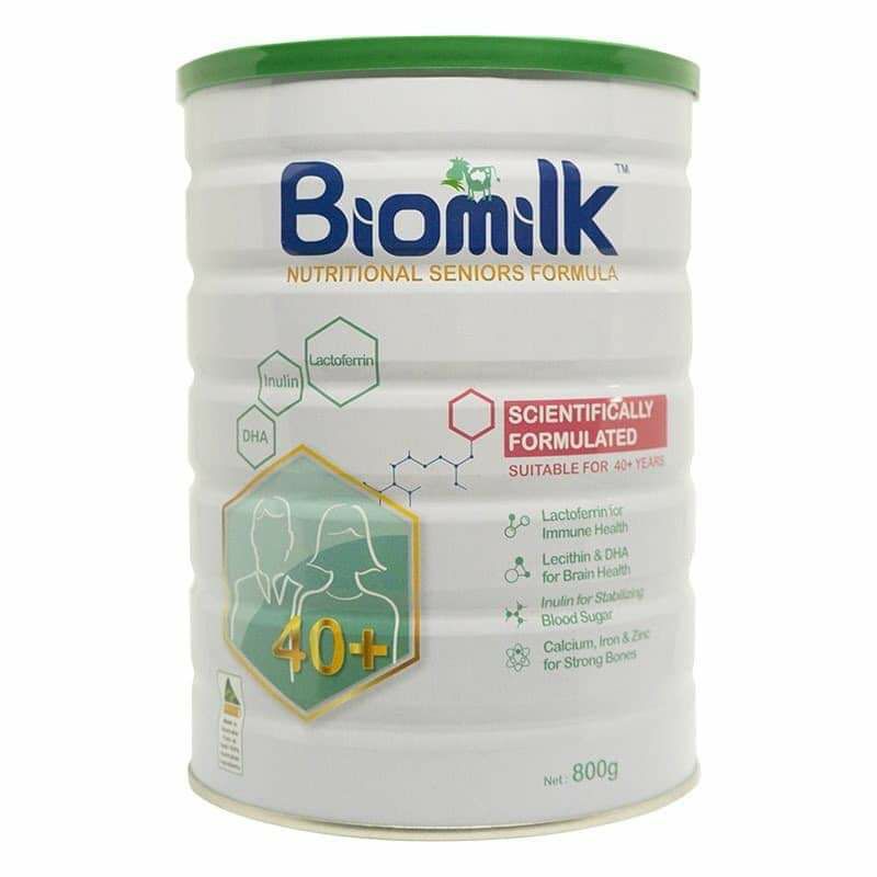 Sữa Biomilk 40+ người già của Úc lon 800g hạn 5/2023