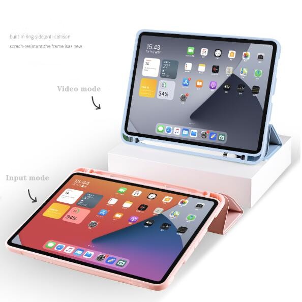 Ốp Lưng Silicone Air4 10.9 Inch Ipad Pro 2020 1110.5 Kích Thước Ipad Mini 4 5 10.2 2019 Para Ipad 2018 9.7 10.9