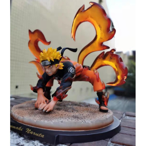 Mô hình Naruto Uzumaki hóa cửa vĩ cao 20cm fullbox cực chất