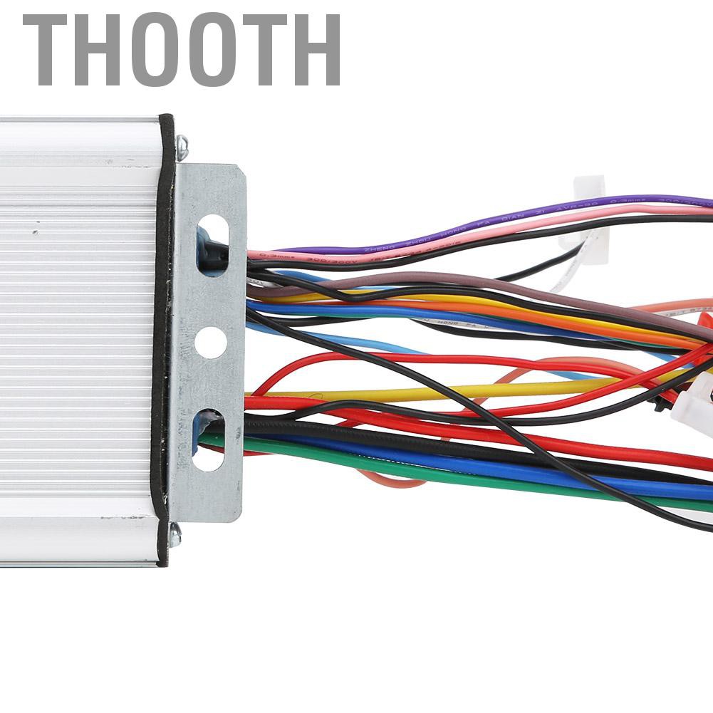 Thooth 48V 1000W Brushless Motor Controller Low Failure Rate for Electric Bicycle Scooter