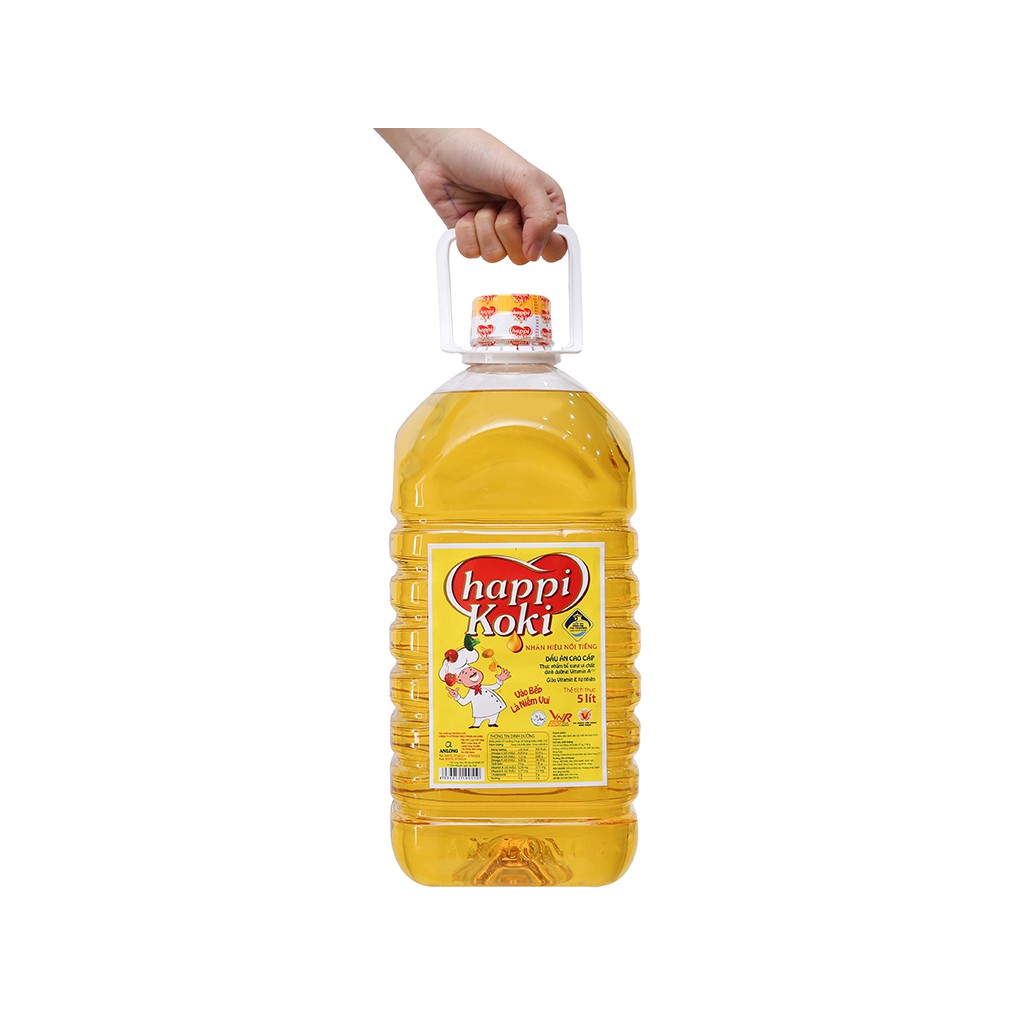 Dầu ăn happi koki 5l