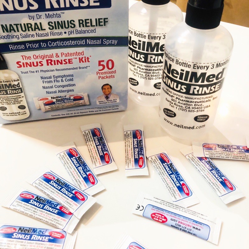 Muối rửa mũi Neilmed Sinus Rinse Mỹ