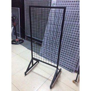 Khung lưới có chân, treo phụ kiện, 60x120 .