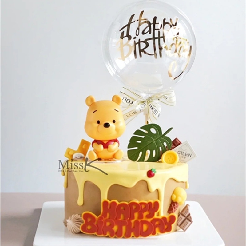 Phụ Kiện Trang Trí Bánh Kem Hình Động Vật Dễ Thương
