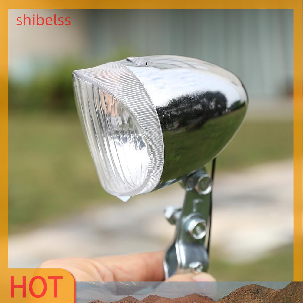 （ʚshibelss）Bike Cycling Dynamo Lights Set Safety No Batteries Needed Headlight Rear