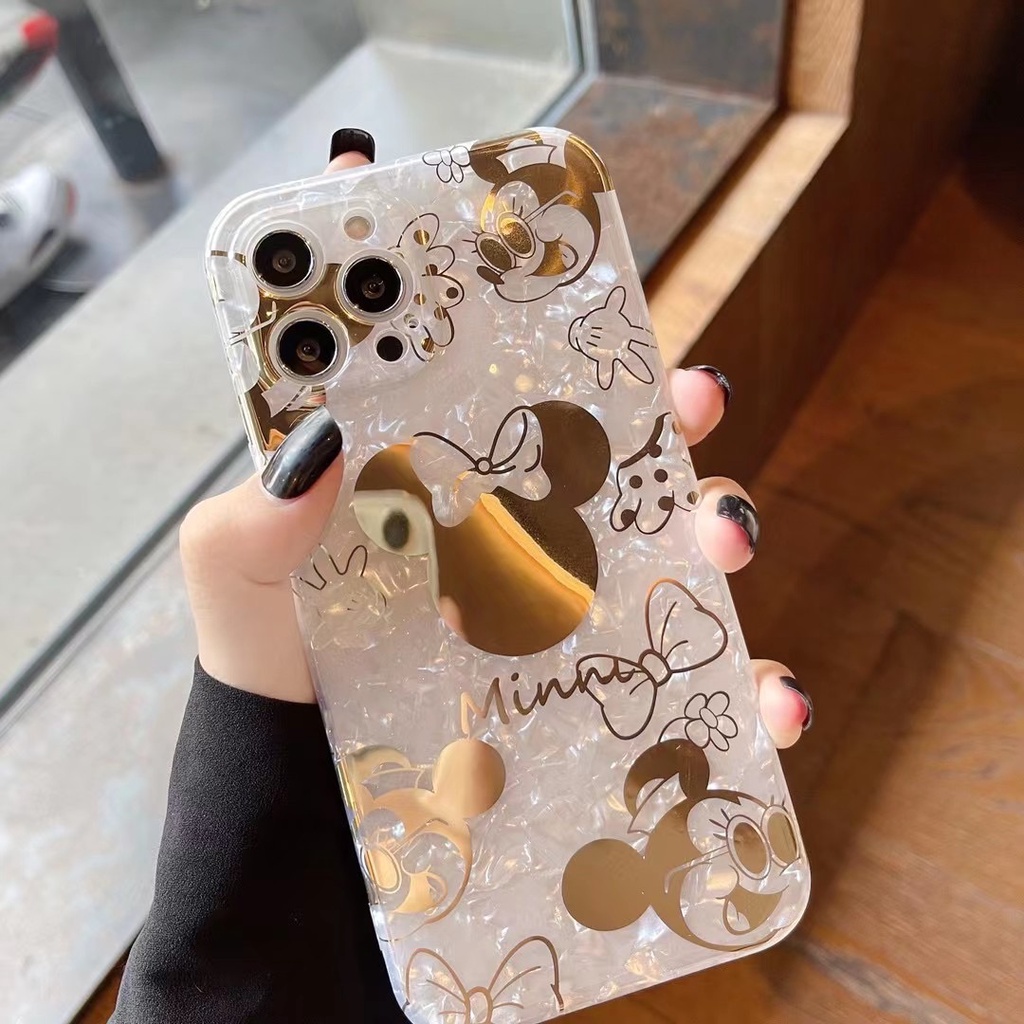 HUAWEI Ốp Điện Thoại TPU Mềm In Hình Mickey / Minnie Cho Iphone 6 7 8 Plus Xs Max Xr 11 12 13 14 P30 P40