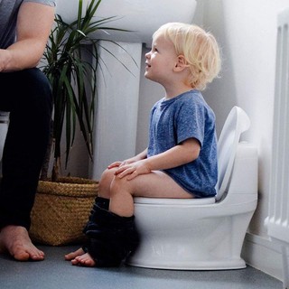 Bồn cầu tập tự đi vệ sinh cho bé nuby potty - bô cho bé - ảnh sản phẩm 1