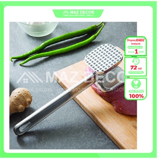 GIÁ SỈ TẠI XƯỞNG Búa đập thịt nhôm đúc Hải phòng đập đá, thịt, hành tỏi sả,... có 2 mặt chống gỉ